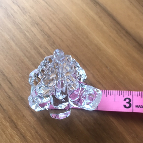 Biedermann Crystal Christmas Tree Small Candle Holder 3 Inches Height - Picture 8 of 8